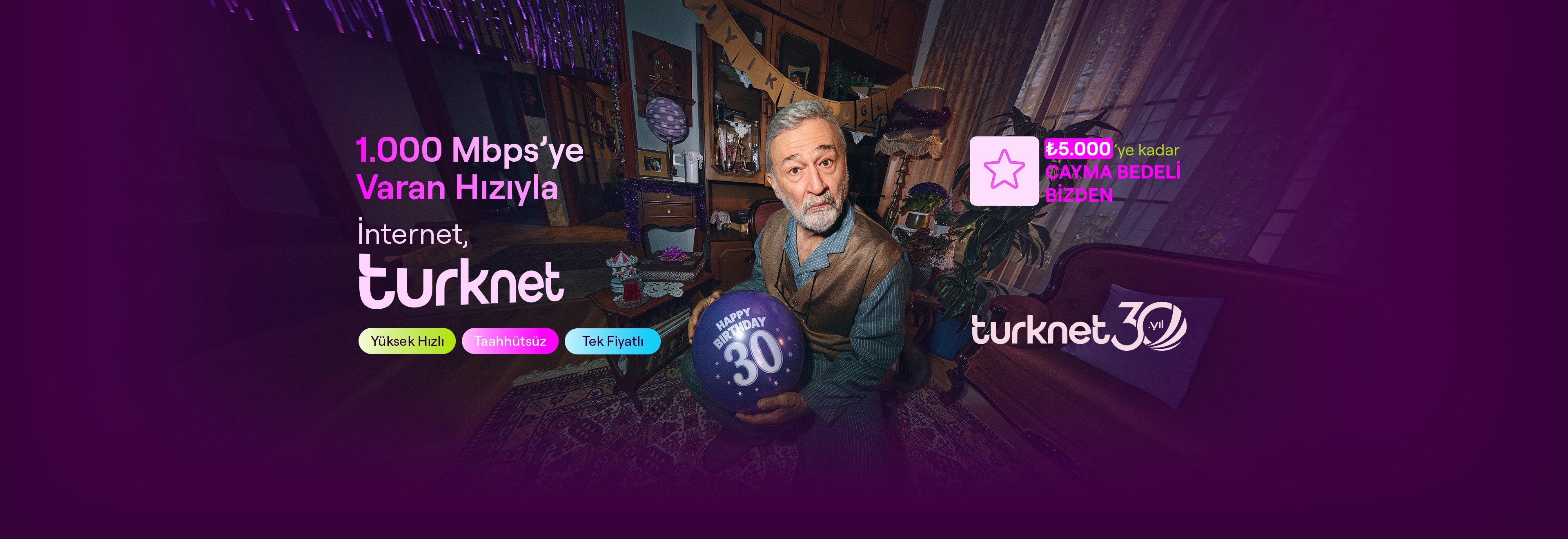 1000 Mbps Hızında GigaFiber İnternet