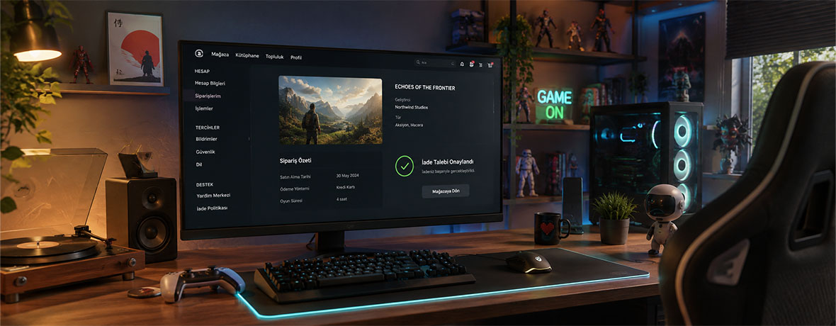 Epic Games ve Steam’de Oyun Nasıl İade Edilir?