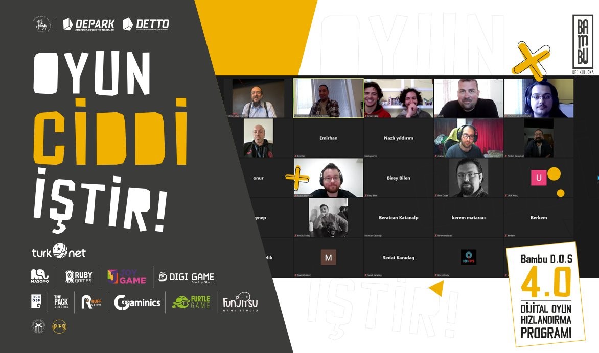 DEPARK Oyun Hızlandırma Programının Ana Sponsoruyuz!