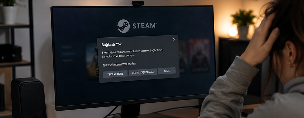 Steam Bağlantı Yok Hatası Nedir ve Nasıl Çözülür?