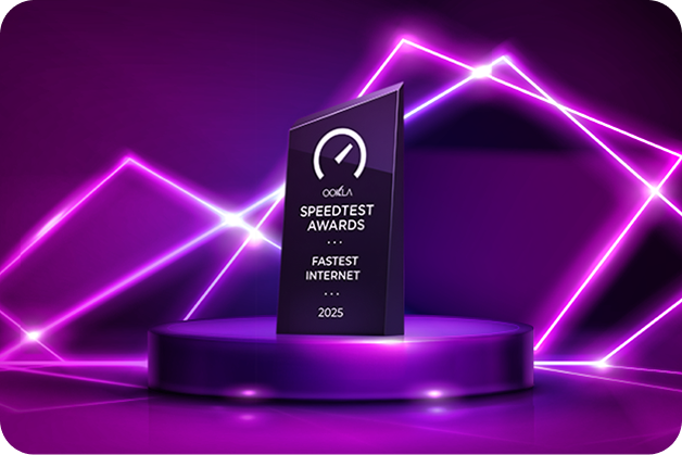 Ookla Speedtest ödül görseli