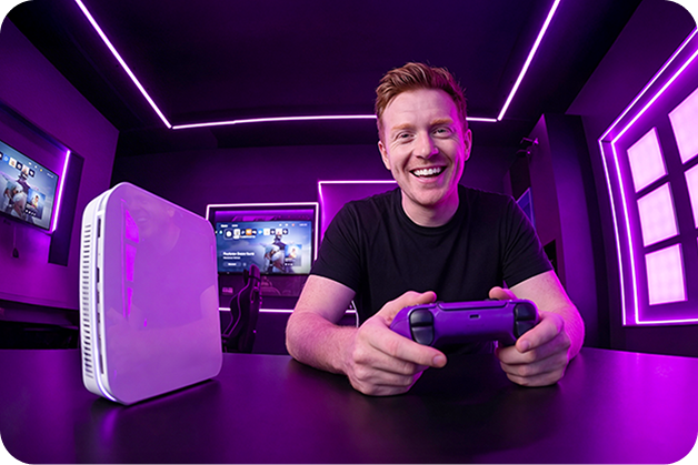 Turknet hızıyla oyun keyfi yapan kullanıcı